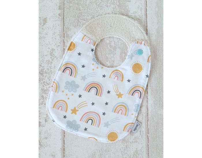 CREACOTON Bavoir Bb - 27 cm x 19 cm