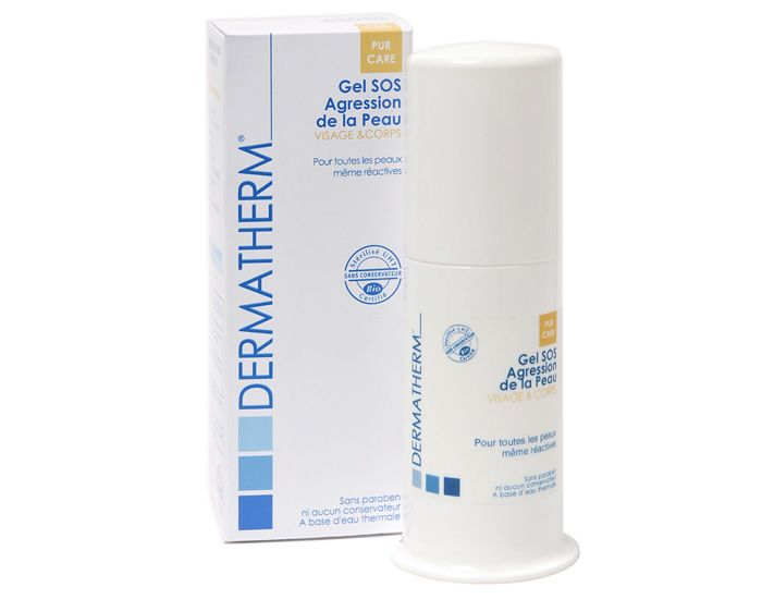 DERMATHERM Gel SOS Agressions de la Peau au Miel - 50 ml