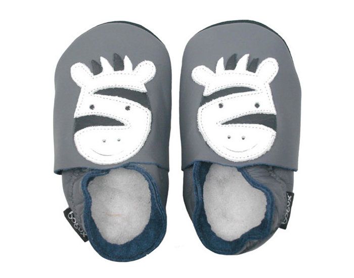 BOBUX Chaussons en Cuir - Zbre