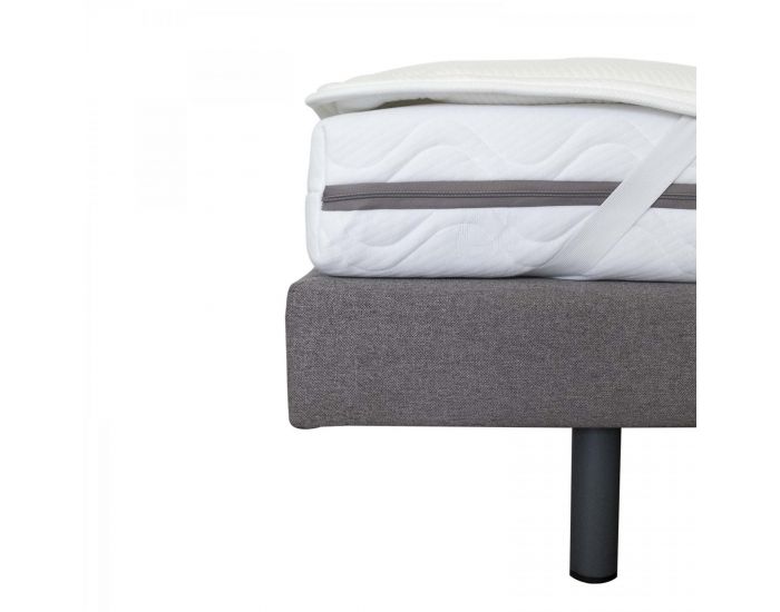 KADOLIS Surmatelas Latex 1 Personne NATURA