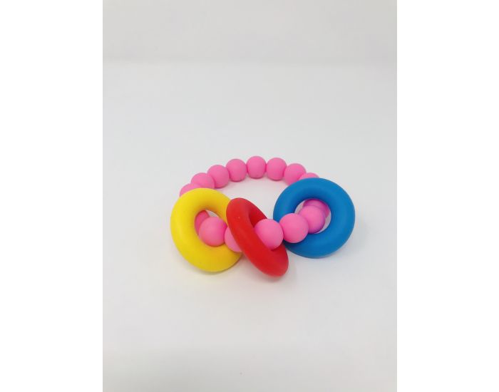IRREVERSIBLE Bracelet Perle Silicone avec anneaux