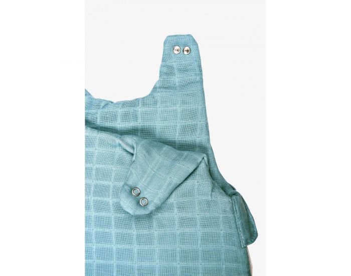 KADOLIS Gigoteuse Hiver Mousseline Uni Bleu