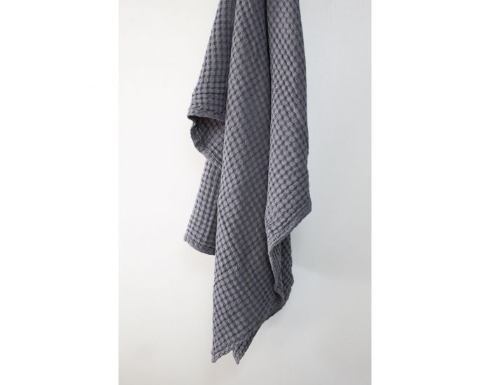 KADOLIS Couverture en Coton bio Paros Gris