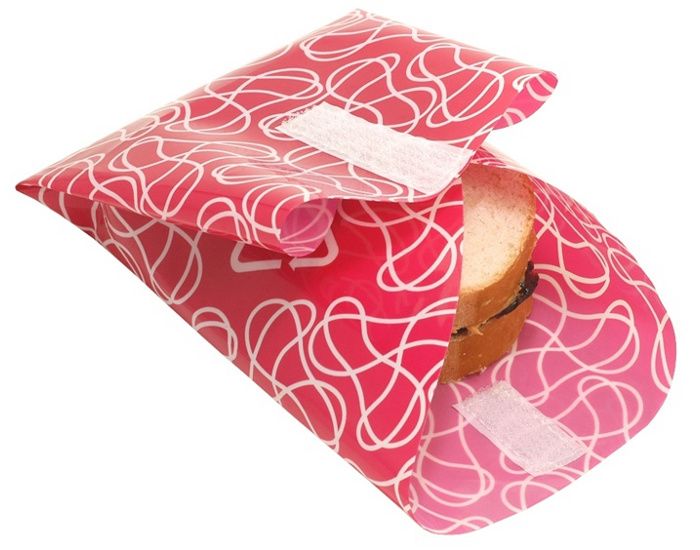 KIDS KONSERVE Lot de 2 Emballages Alimentaires rutilisables Fuschia