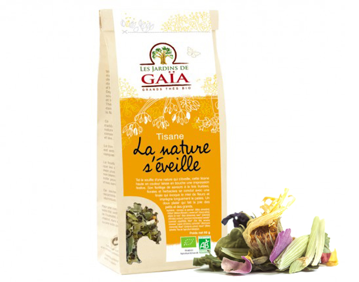 LES JARDINS DE GAA La Nature s'veille - Tisane de Plantes - 60 g