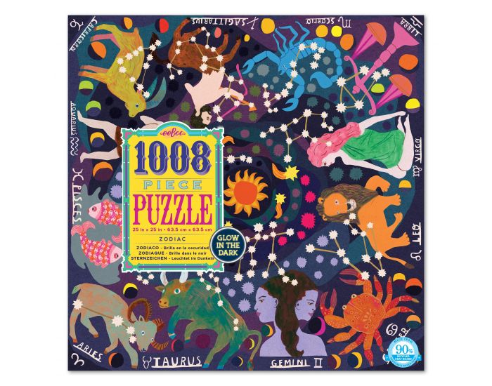 EEBOO Puzzle 1000 Pices - Zodiaque - Ds 8 ans