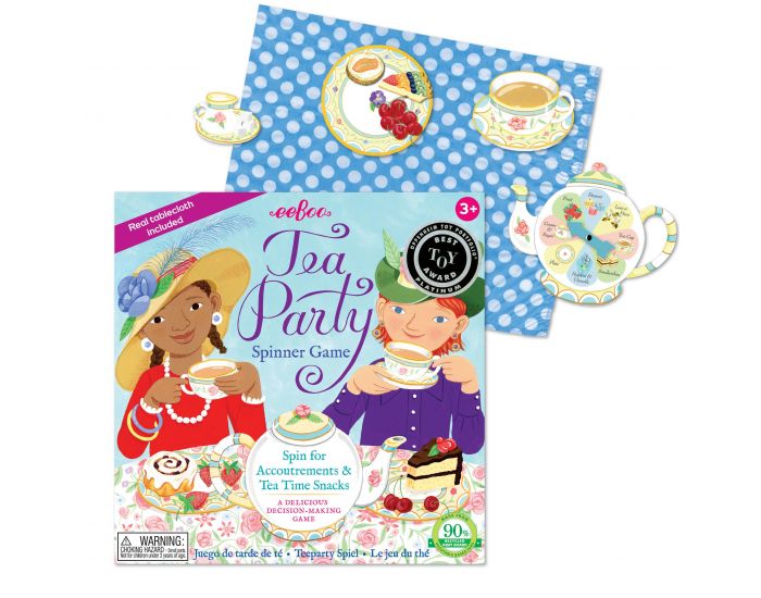 EEBOO Jeu de Roue - La Partie de Th - Ds 3 ans