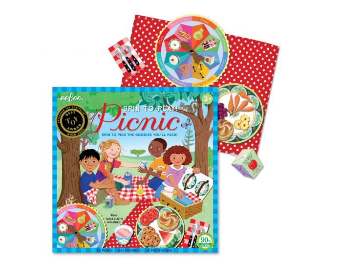 EEBOO Jeu de Roue - le Pique Nique - Ds 3 ans