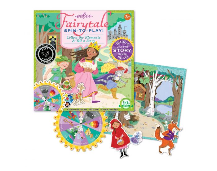 EEBOO Jeu de Roue - Le Conte de Fe - Ds 3 ans