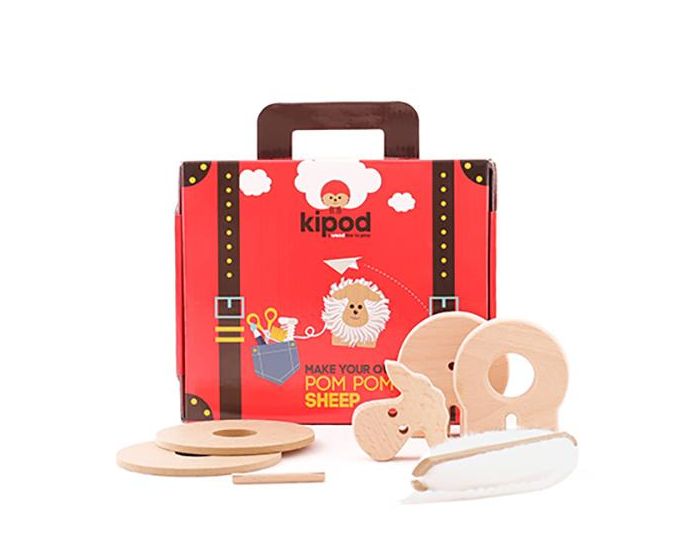 KIPOD Pom Pom Mouton - Ds 4 ans