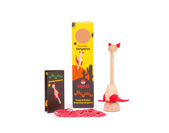 KIPOD WooPiDoo - Animal sauteur Kangourou - Ds 4 ans