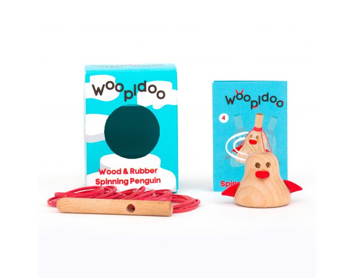 KIPOD WooPiDoo - Animal toupie Pingouin - Ds 4 ans