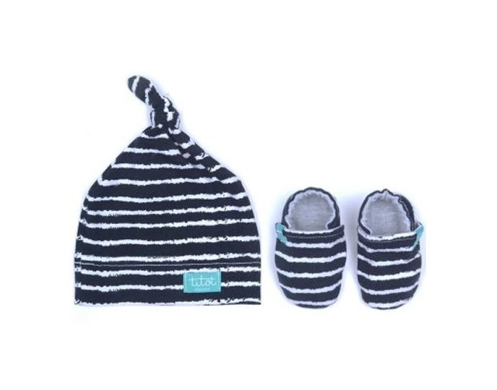 TITOT Set 2 pi�ces - Black Stripes