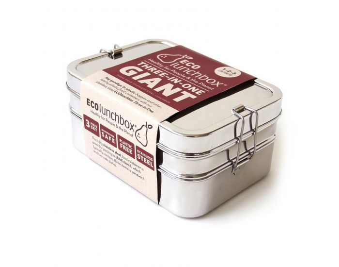 ECOLUNCH BOX Lunch Box Inox 3 en 1 Gante - 2000ml