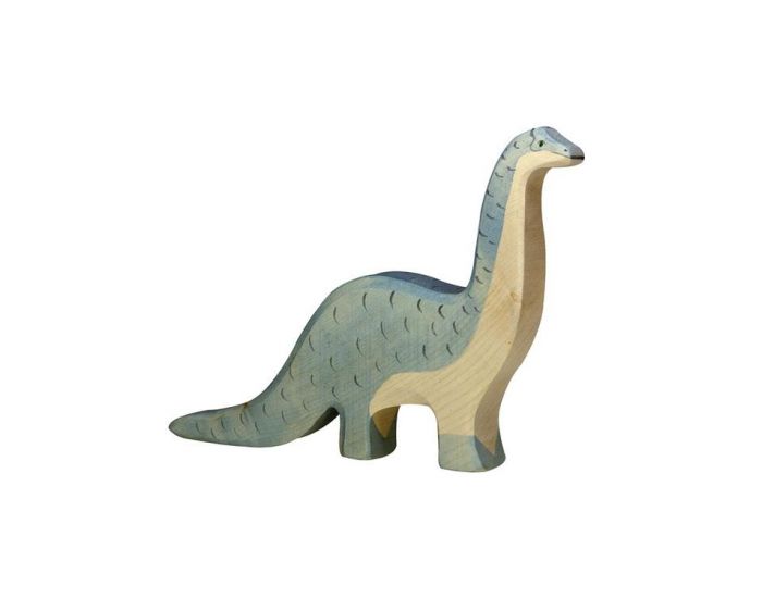 HOLZTIGER Figurine en bois Brontosaure - Ds 3 ans