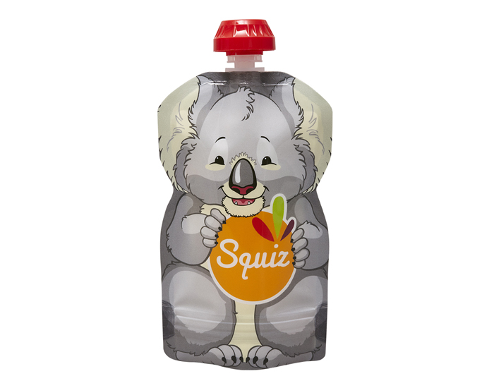 SQUIZ Gourde Souple Réutilisable Koala - 130 ml