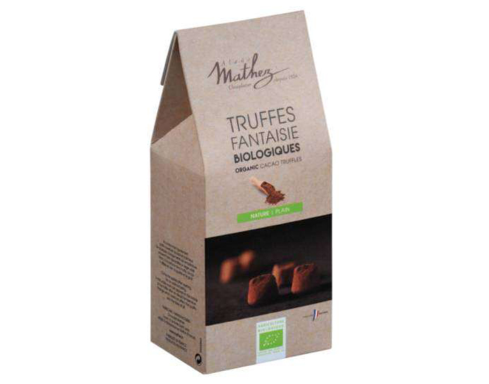 MATHEZ Ballotin de Truffes Natures Bio