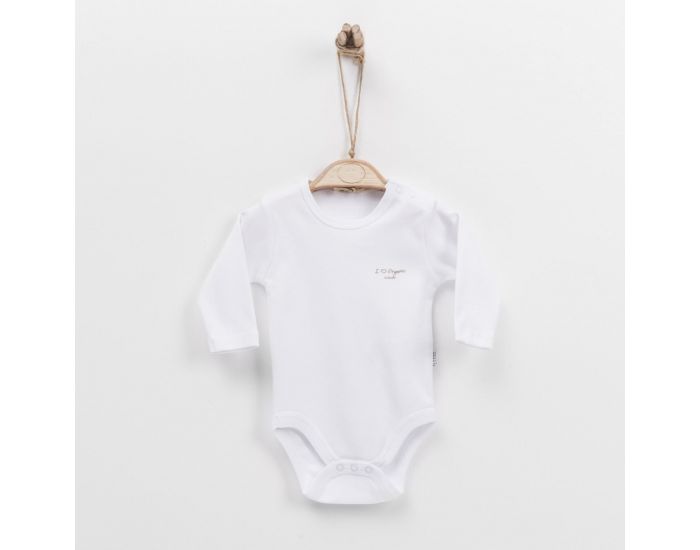 BEBESEO Body Manches Longues - Blanc