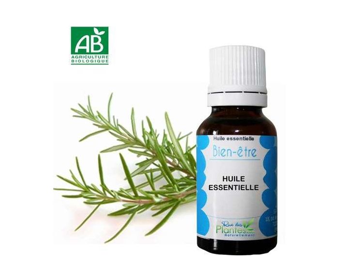 RUE DES PLANTES Huile Essentielle de Romarin Bio