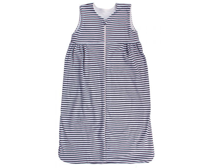 POPOLINI Gigoteuse sans Manches en Coton Bio - Ray Bleu