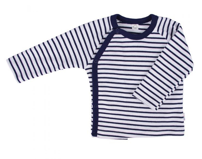 IOBIO T-Shirt Kimono Manches Longues - Ray Bleu