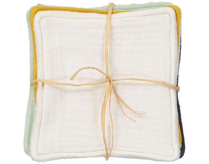 CHOUCHOUETTE Lot de 7 Carrs  Dmaquiller Lavables 