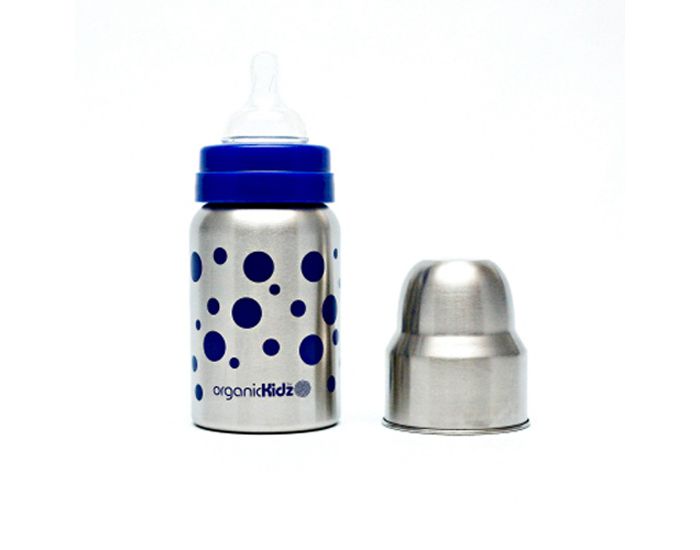 Biberons Inox OrganicKidz - Goulot Large 270ml