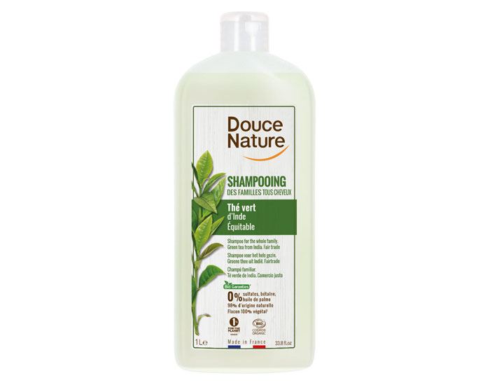 DOUCE NATURE Shampooing des Familles - Tous Cheveux - 1 L