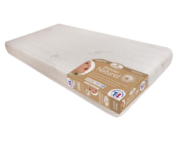 TINEO Matelas Naturel Biocotton - 60 x 120 cm