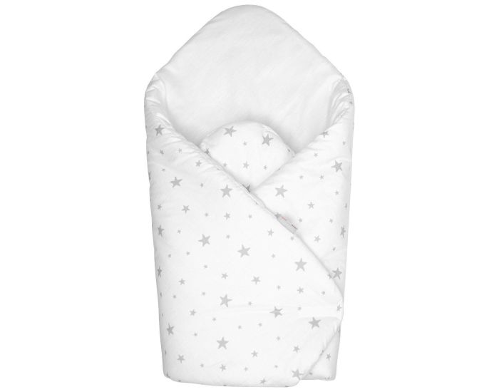 SEVIRA KIDS Gigoteuse d'emmaillotage - Nid d'ange 0-4 mois Minky Rversible - Stella