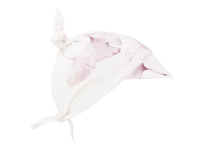 SEVIRA KIDS Casquette Bandana - Foulard bb en Coton avec Visire - Ginkgo blanc Violet Violet
