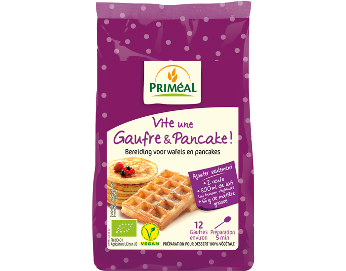 PRIMEAL Vite une Gaufre et un Pancake ! - 400 g