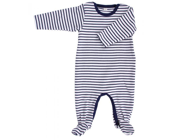 IOBIO Dors Bien en Coton Bio - Ray Bleu