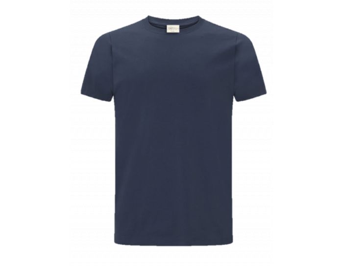 JOYAH T-shirt Homme en Coton Bio - Bleu Marine
