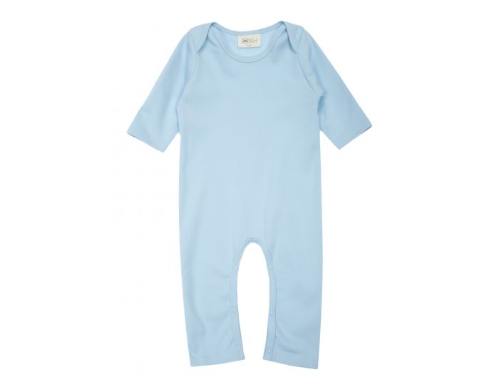 JOYAH Pyjama Bébé 100% Coton Bio - Bleu Layette