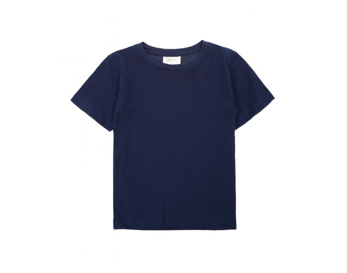 JOYAH T-shirt Enfant 100% Coton Bio - Bleu Marine
