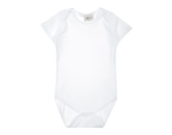 JOYAH Body Manches Courtes 100% Coton Bio - Blanc