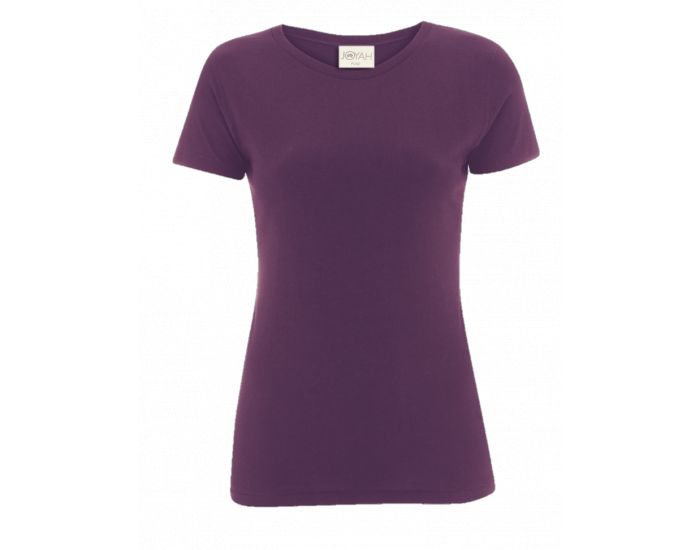 JOYAH T-shirt Femme en Bambou - Prune