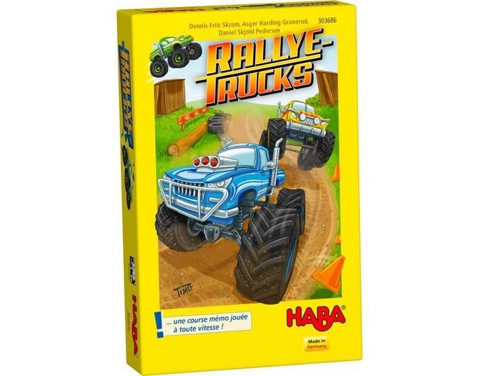 HABA Rallye Trucks - Ds 5 ans