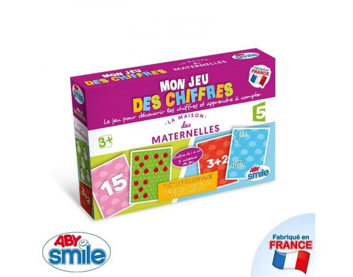 ABY SMILE La Maison des maternelles - Mon jeu des chiffres - Dès 3 ans