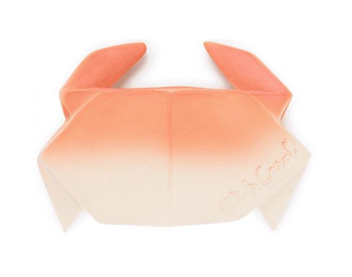 OLI & CAROL Jouet de Dentition - Crabe Origami - Ds la Naissance