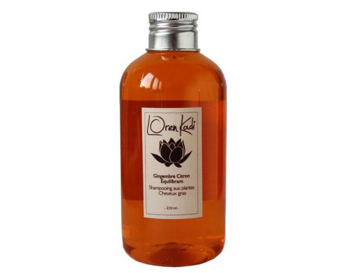 LOREN KADI Shampoing Gingembre Citron Equilibrant - 210ml