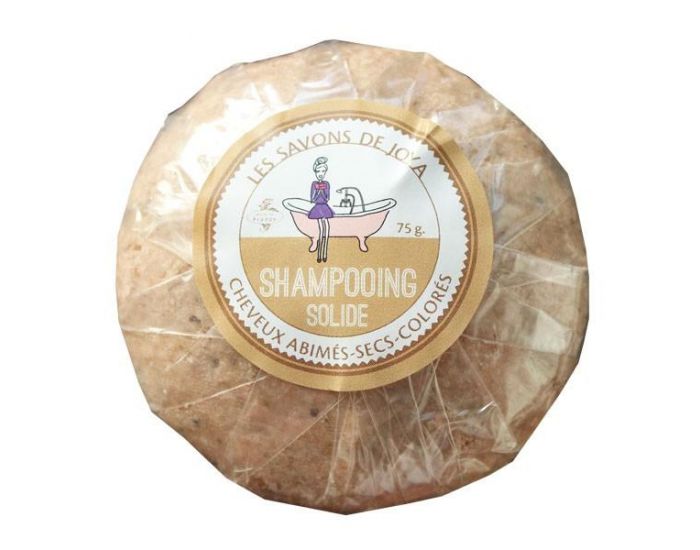 LES SAVONS DE JOYA Shampoing Solide Cheveux Abims Colors - 70g