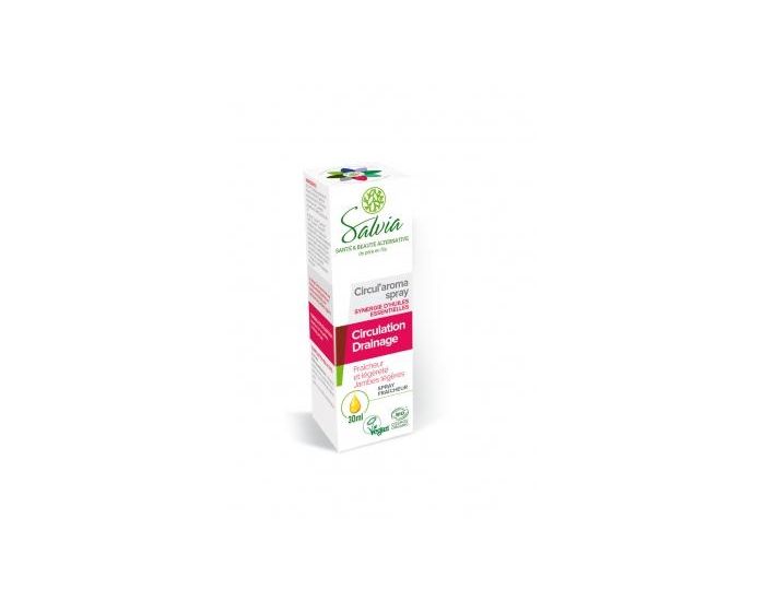 SALVIA NUTRITION Circul'Aroma Spray aux Huiles Essentielles Bio