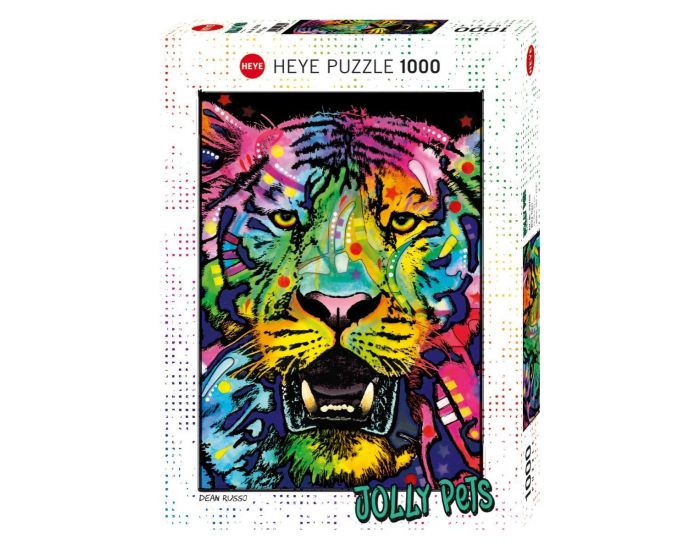 HEYE Puzzle Jolly Pets : Wild Tiger - 1000 pièces