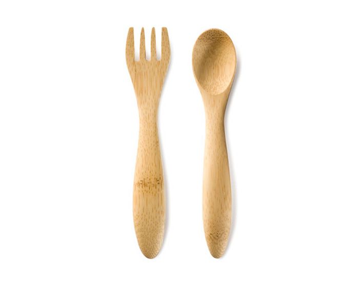 Couverts en Bambou pour B�b� -  D�s 6 mois