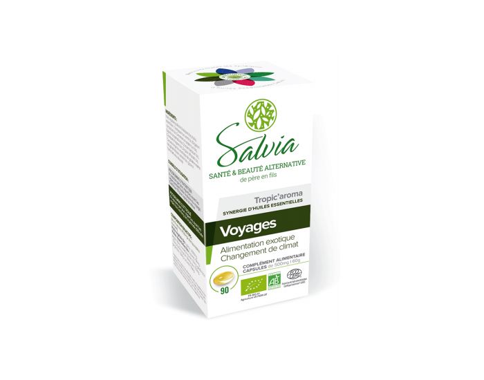 SALVIA NUTRITION Tropic'Aroma Huiles Essentielles Bio en Capsules