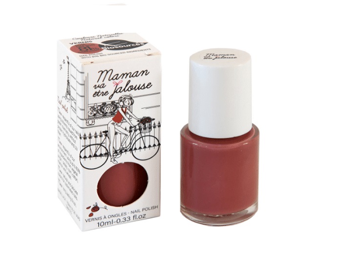 MAMAN VA ETRE JALOUSE Vernis Bio Sourc  Rose des Bois - 10ml