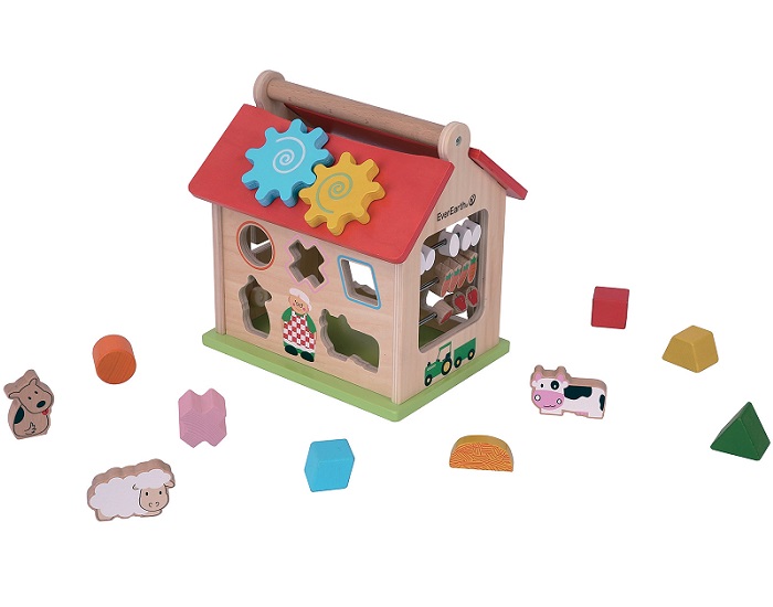 EVEREARTH Jeu de Tri Ferme - Ds 18 Mois