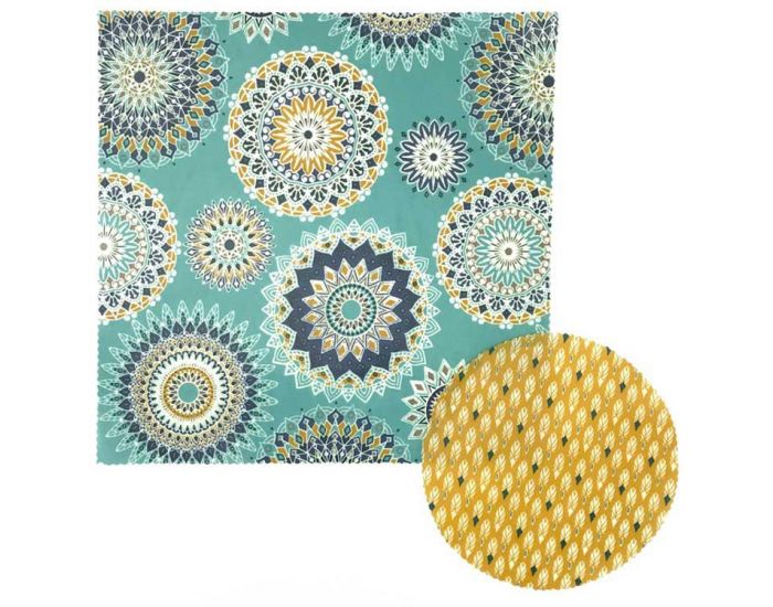 SLOW AND CO Kit duo emballage rutilisable - carr T.L + rond T.M